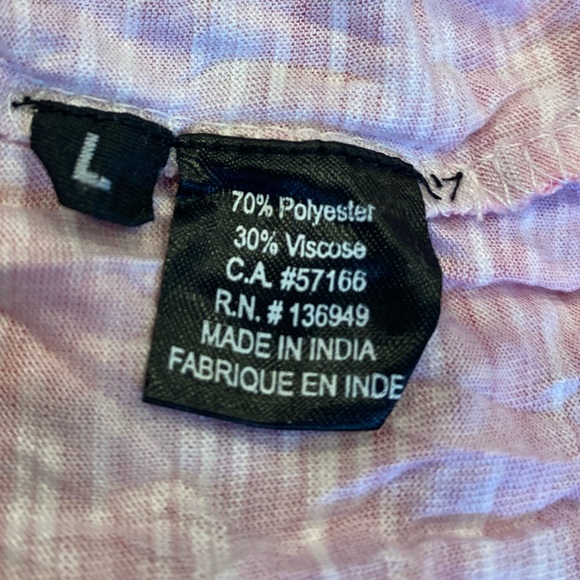 Tango Mango Womens Multicolor Button Up Blouse - Picture 6 of 6